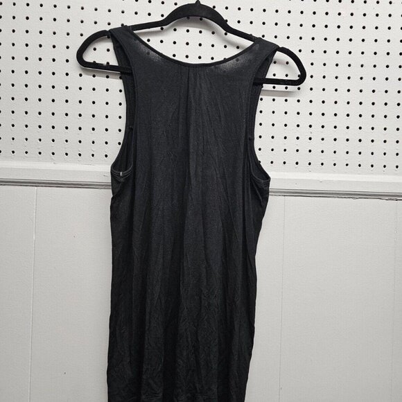 Lucy & Laurel Decorative Racerback Tank Top Women's M (Black) - Picture 6 of 9